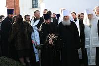  Божественная литургия и отпевание архимандрита Сергия (Шагаева) в Тихвинском храме Ногинска 